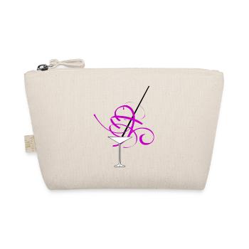 Coctailglass Magenta. Perfect for summer days - Organic Pouch - nature - Front