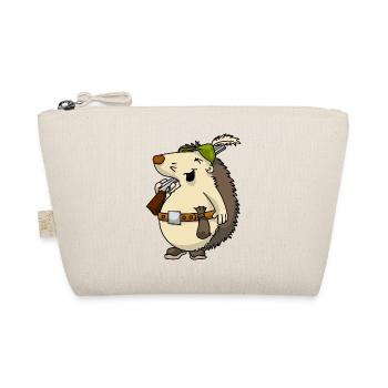 Hunter Hedgehog - Organic Pouch - nature - Front