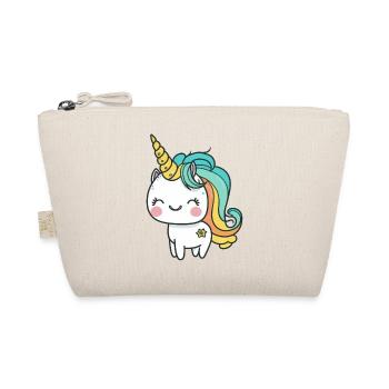 Kawaii Licorne mignonne et heureuse - Trousse biologique - nature - Devant