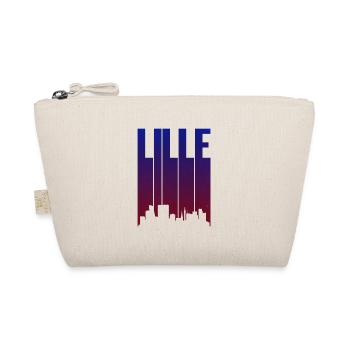 Lille Skyline Gradient - Organic Pouch - nature - Front