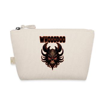Voodoo Masks Skull - Organic Pouch - nature - Front