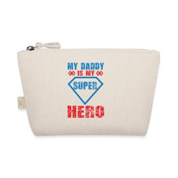 Super Hero Dad - Bio-Täschchen - Natur - Vorne