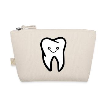 tooth smile - Organic Pouch - nature - Front
