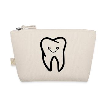 tooth smile - Organic Pouch - nature - Front