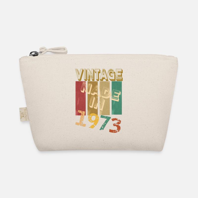 50. Geburtstag Vintage Geschenk Geschenkidee Bio-Täschchen