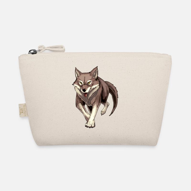 Hunting Wolf Organic Pouch