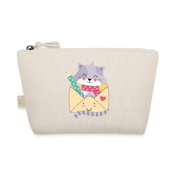 Cat Post - Organic Pouch - nature - Front