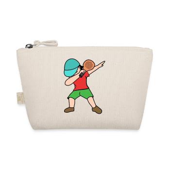 Padel Raquette Padel Joueur de Tennis Servir - Trousse biologique - nature - Devant