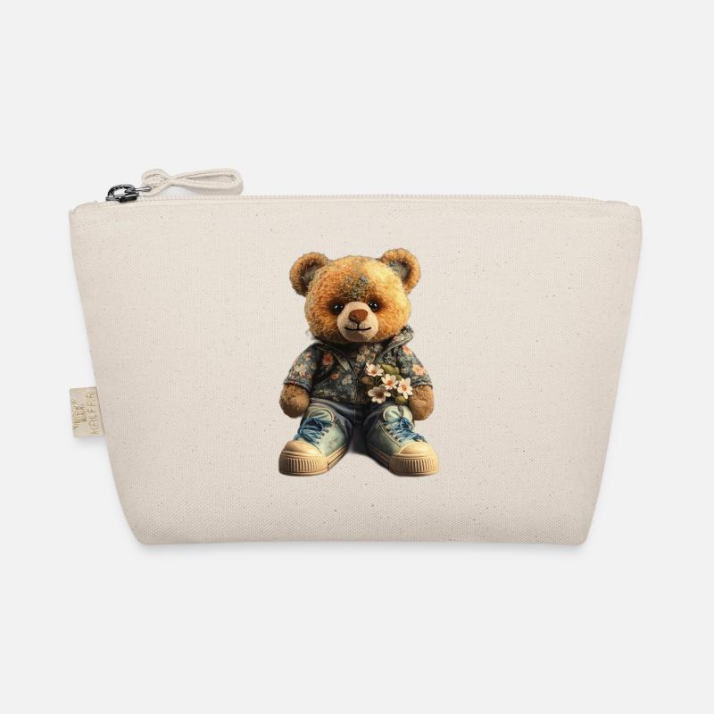 Cadeau Bear Half Man - Trousse biologique - nature