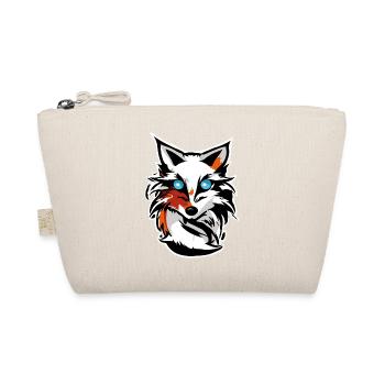 Blauäugiger Fuchs Icon - Bio-Täschchen - Natur - Vorne
