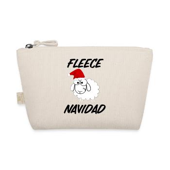 Fleece Navidad - Organic Pouch - nature - Front