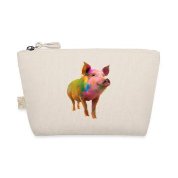 Cochon coloré - Trousse biologique - nature - Devant