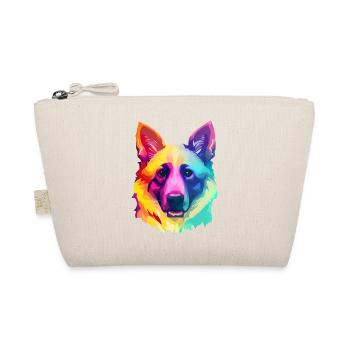 Hundehalter Hunde Schäferhund Hund Hundebesitzer - Bio-Täschchen - Natur - Vorne