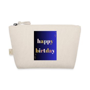 JAHRESTAG. ALLES GUTE ZUM GEBURTSTAG!. ALLES GUTE ZUM GEBURTSTAG! - Bio-Täschchen - Natur - Vorne