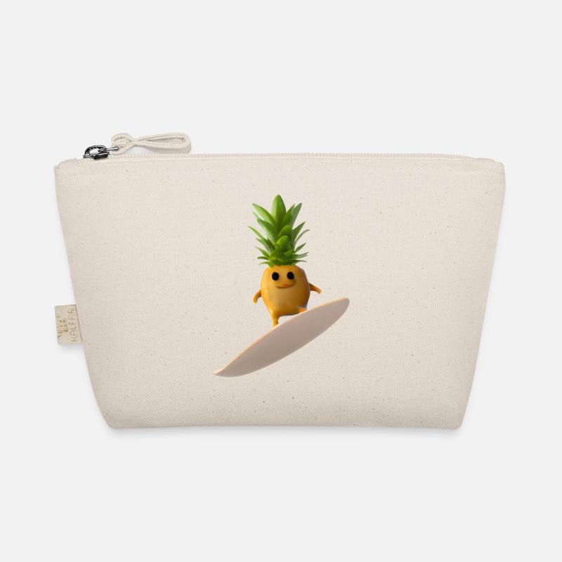 Surfende Ananas Bio-Täschchen