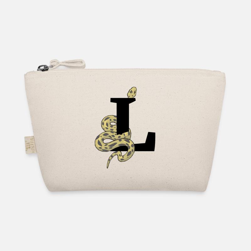 Letter l snake Organic Pouch