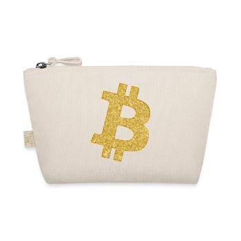 Bitcoin-Symbol - Bio-Täschchen - Natur - Vorne