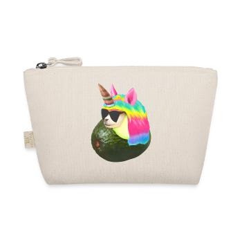 Happy Unicorn Avocado - Organic Pouch - nature - Front