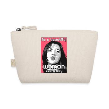 Be a beautiful woman ever day - Mother Day - Bio-Täschchen - Natur - Vorne