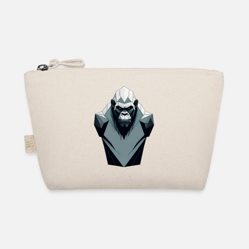 Minimalistic Gorilla Organic Pouch