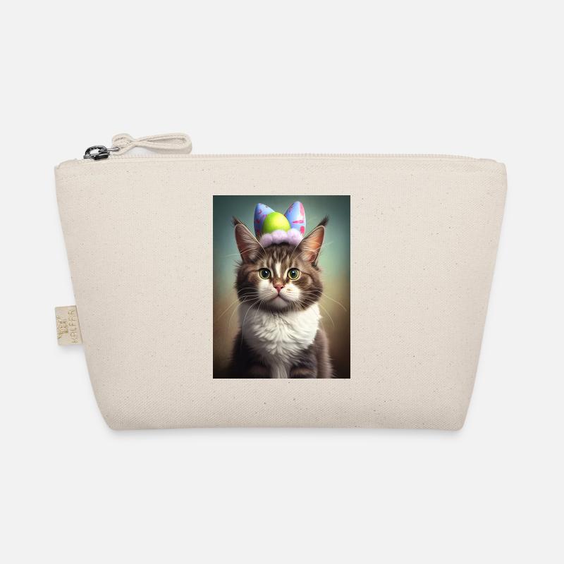 Easter Cat Organic Pouch