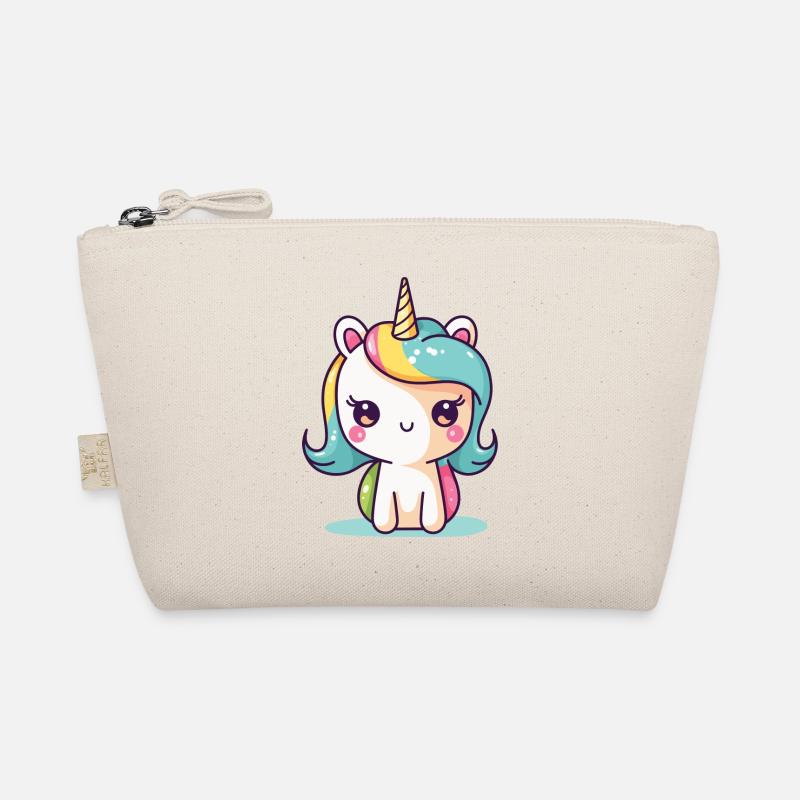 Regenbogen-Einhorn Bio-Täschchen