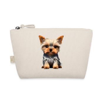 Dog Owner Yorkshire Terrier Puppy Dog - Organic Pouch - nature - Front