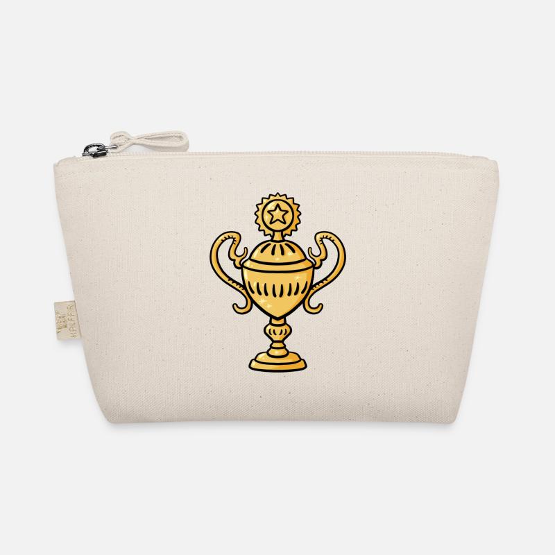 Cup Winner Winner Gift Idea - Gold Trophy Organic Pouch