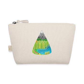 Alps Mountain Lake Forest Magic - Organic Pouch - nature - Front