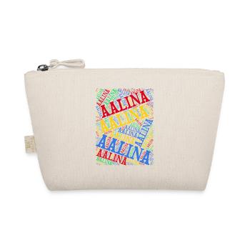 t-shirt Aalina t-shirt word cloud idée cadeau - Trousse biologique - nature - Devant