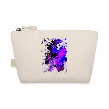 "Blacklight" Acrylic Paint by Marco Eckenbrecht - Organic Pouch - nature - Front