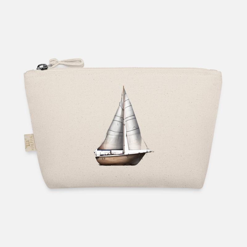 Sailing, Sailing, Sailboat, Sailor, Sailing Ship Organic Pouch