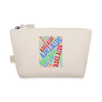 Adelaide t-shirt t-shirt word cloud gift idea - Organic Pouch - nature - Front