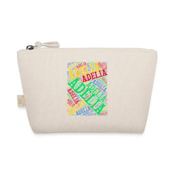 Adelia word cloud t-shirt t-shirt idée cadeau - Trousse biologique - nature - Devant