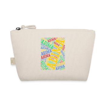 Adima nuage de mots collage mot art t-shirt - Trousse biologique - nature - Devant