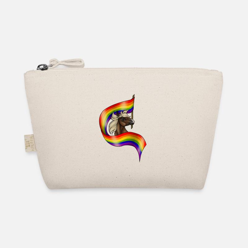 REGENBOGEN - Phoenix mit Prideflag Bio-Täschchen