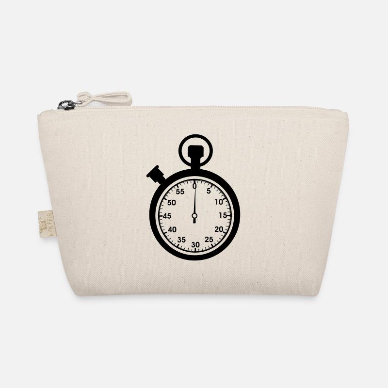 Stopwatch minute Organic Pouch