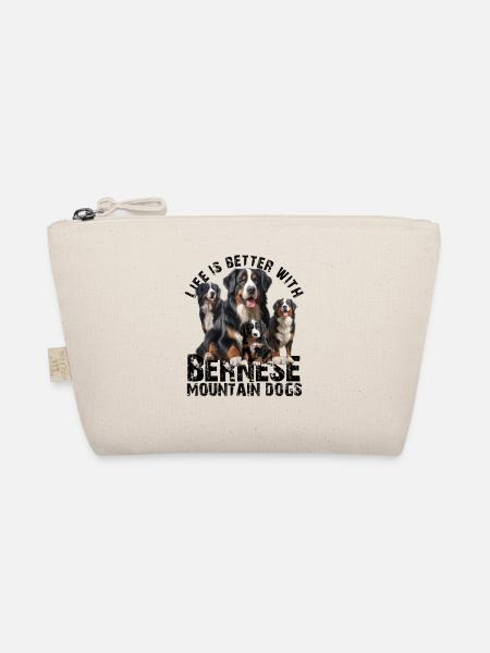 Berner Sennenhund - Bio-Täschchen - Natur