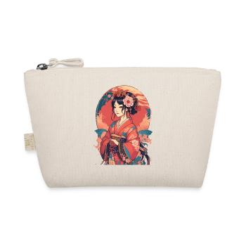 young japanese girl - Organic Pouch - nature - Front