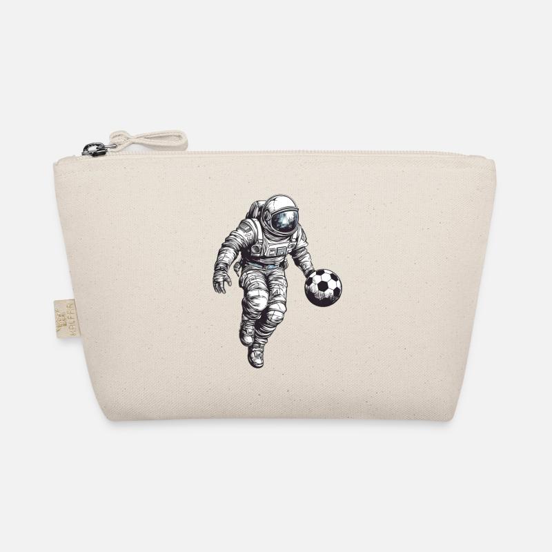 Astronaut Soccer Space Organic Pouch