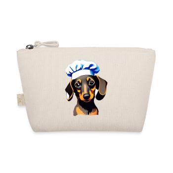 Teckel Restaurateur Chien Dachshund Chiot Chiens de cuisine - Trousse biologique - nature - Devant