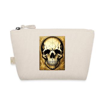 skull - Bio-Täschchen - Natur - Vorne