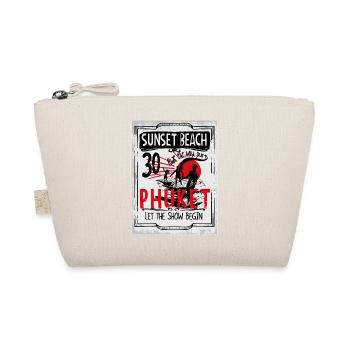 beach t shirt design - Organic Pouch - nature - Front