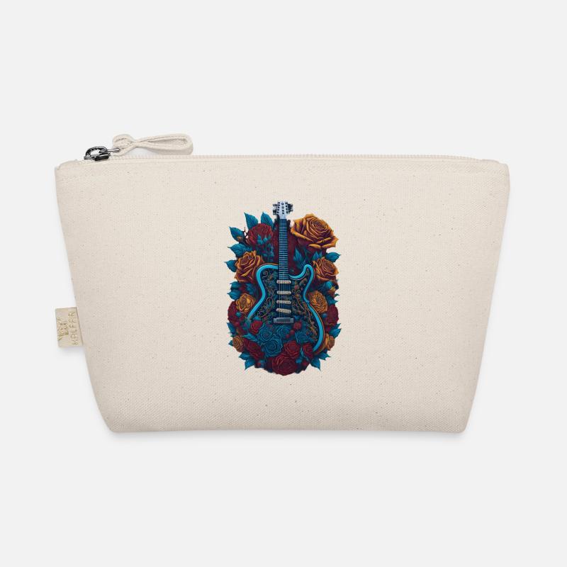 Guitare électrique avec guitariste rocker Rosen Trousse biologique