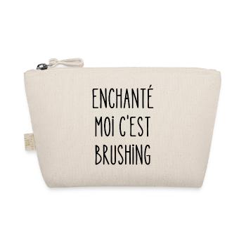 enchanté moi c'est brushing - Trousse biologique - nature - Devant