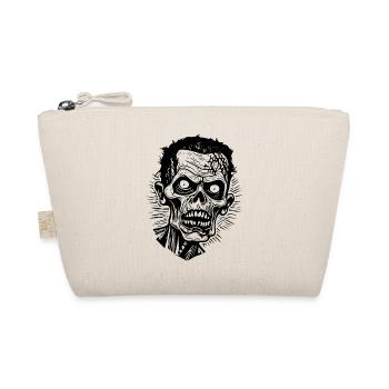 Zombie Undead Halloween Horror - Organic Pouch - nature - Front