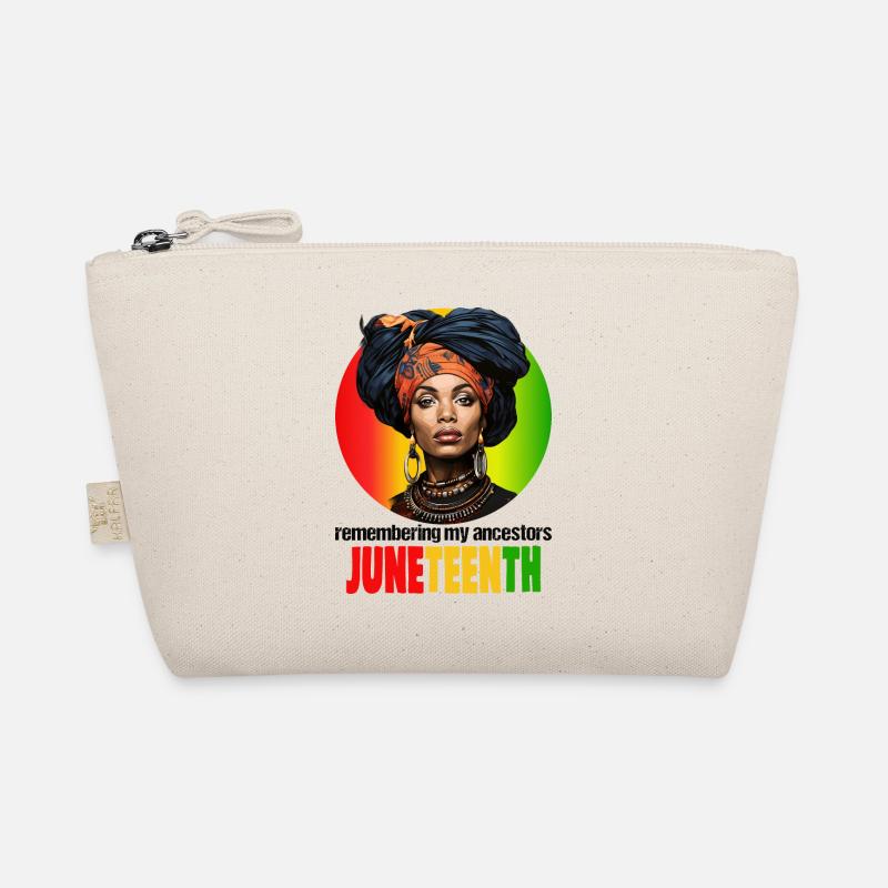 remembering my ancestors JUNETEENTH Organic Pouch