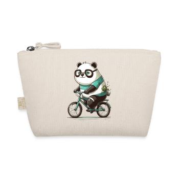 Panda Cycliste - Trousse biologique - nature - Devant
