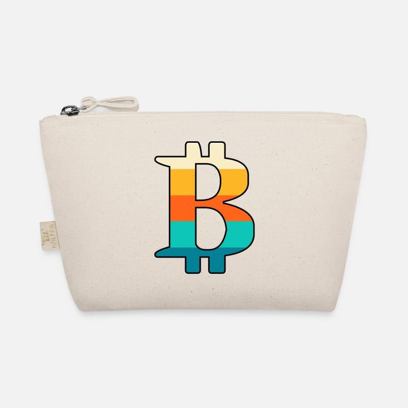 Retro Bitcoin Bio-Täschchen