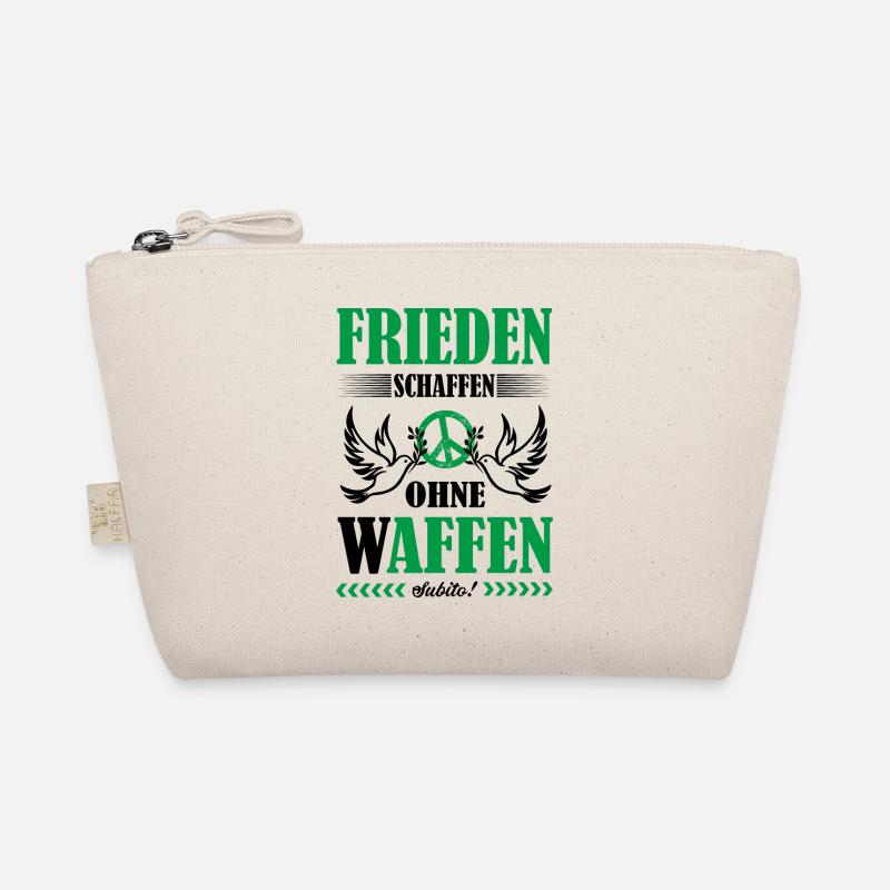 Frieden schaffen Bio-Täschchen